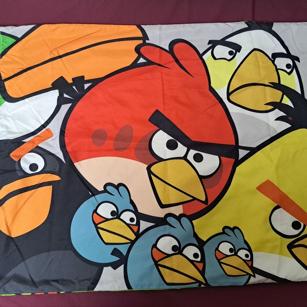 Angry Bird Standard Size Pillowcase